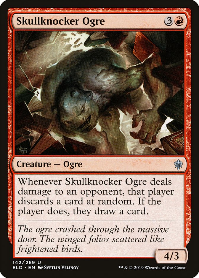 Skullknocker Ogre - [Foil] Throne of Eldraine (ELD)