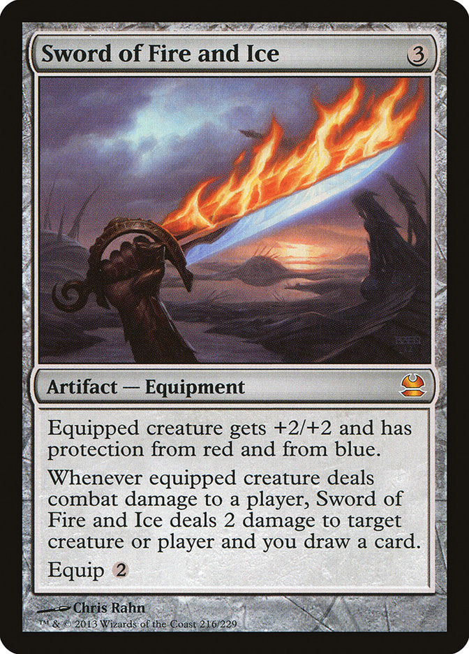Sword of Fire and Ice - [Foil] Modern Masters (MMA)
