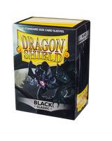 Dragon Shield Deck Protector Sleeves - Classic Black (100 Count)