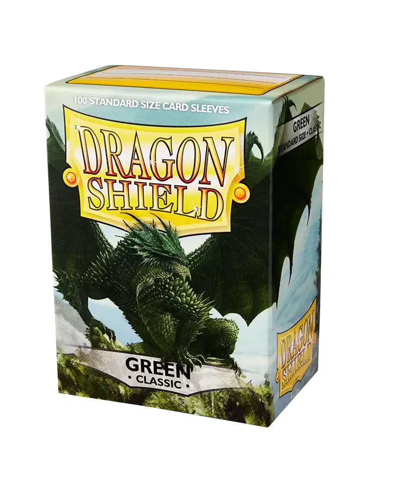 Dragon Shield Deck Protector Sleeves - Classic Green (100 Count)