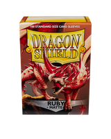 Dragon Shield Deck Protector Sleeves - Matte Ruby (100 Count)