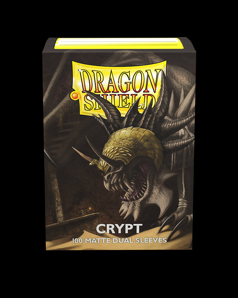 Dragon Shield Deck Protector Sleeves - Matte Dual Crypt (100 Count)
