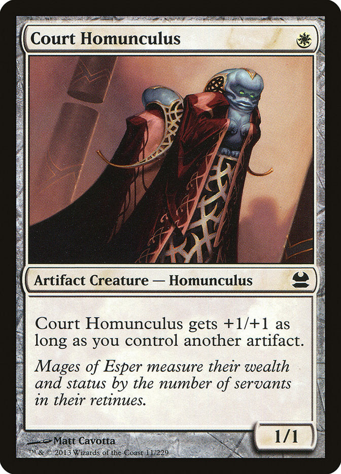 Court Homunculus - [Foil] Modern Masters (MMA)