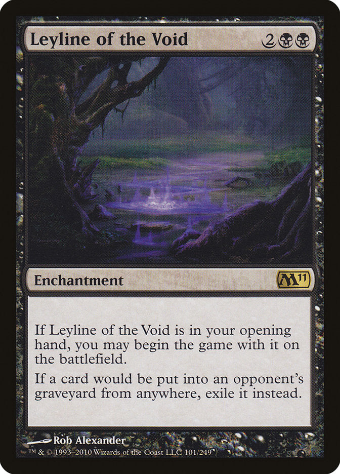 Leyline of the Void - [Foil] Magic 2011 (M11)