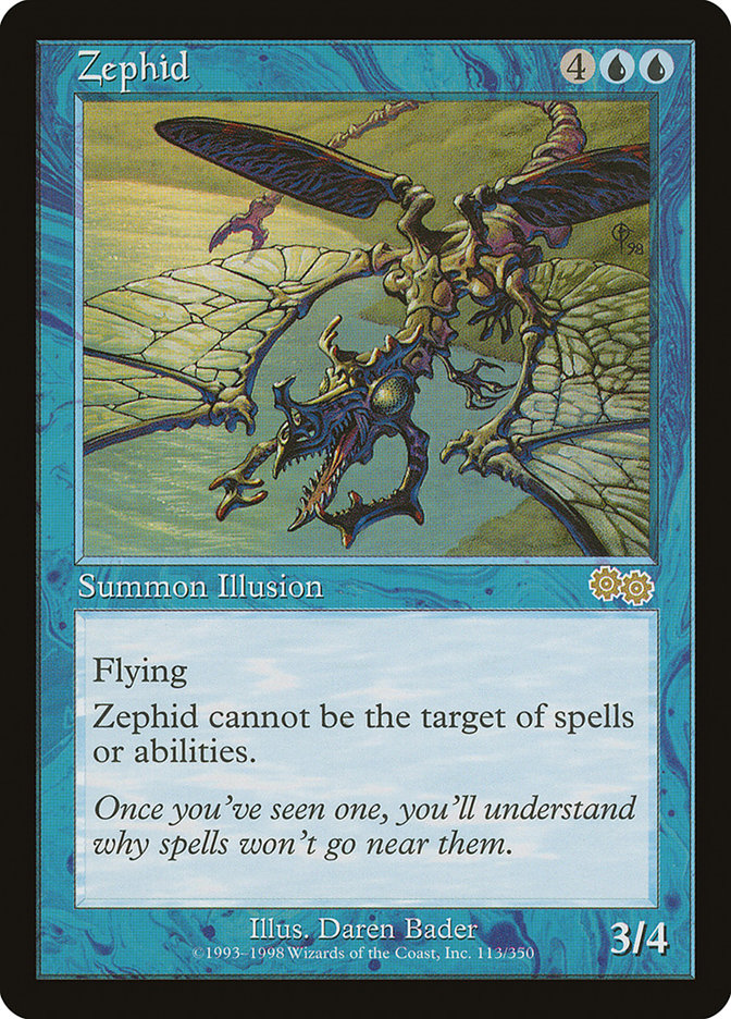 Zephid - [Retro Frame] Urza's Saga (USG)