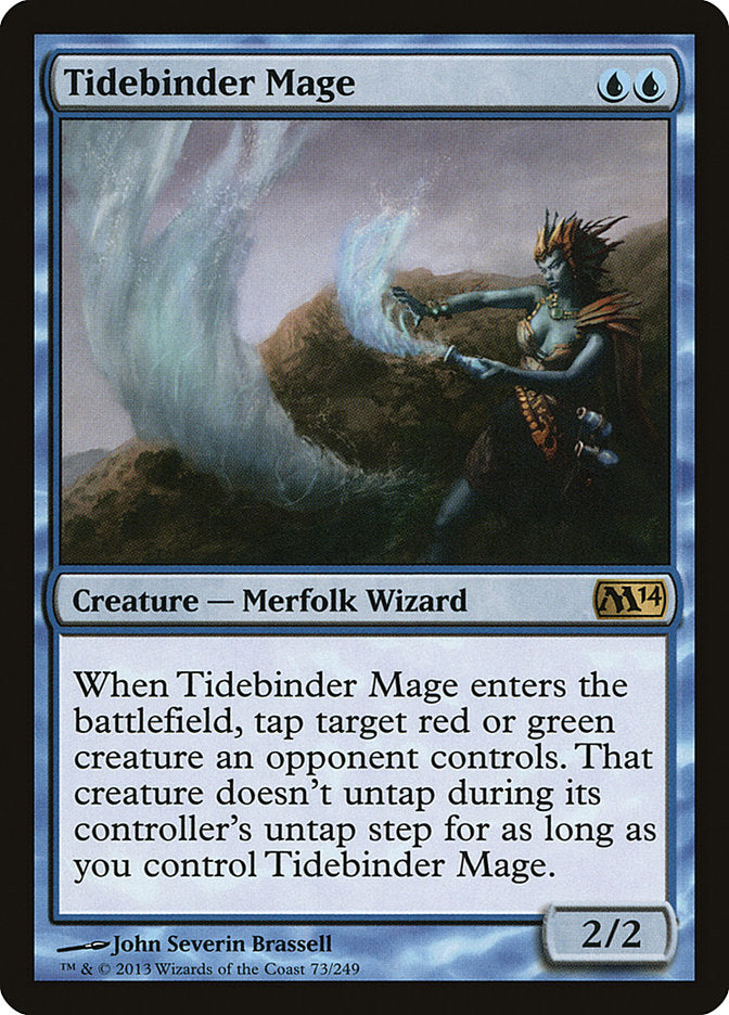 Tidebinder Mage - [Foil] Magic 2014 (M14)