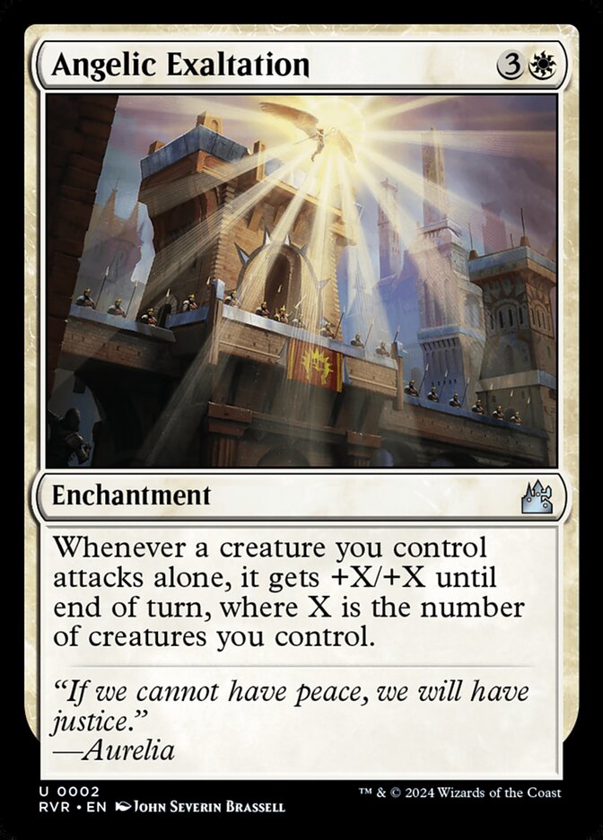 Angelic Exaltation - [Foil] Ravnica Remastered (RVR)
