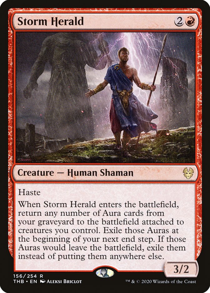 Storm Herald - [Foil] Theros Beyond Death (THB)
