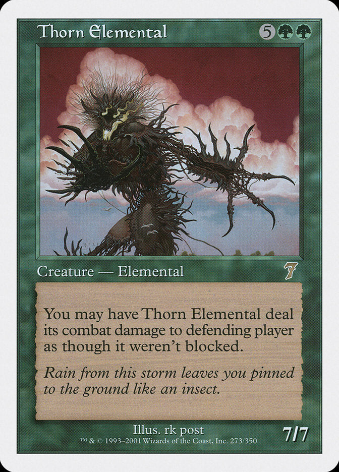 Thorn Elemental - [Foil] Seventh Edition (7ED)