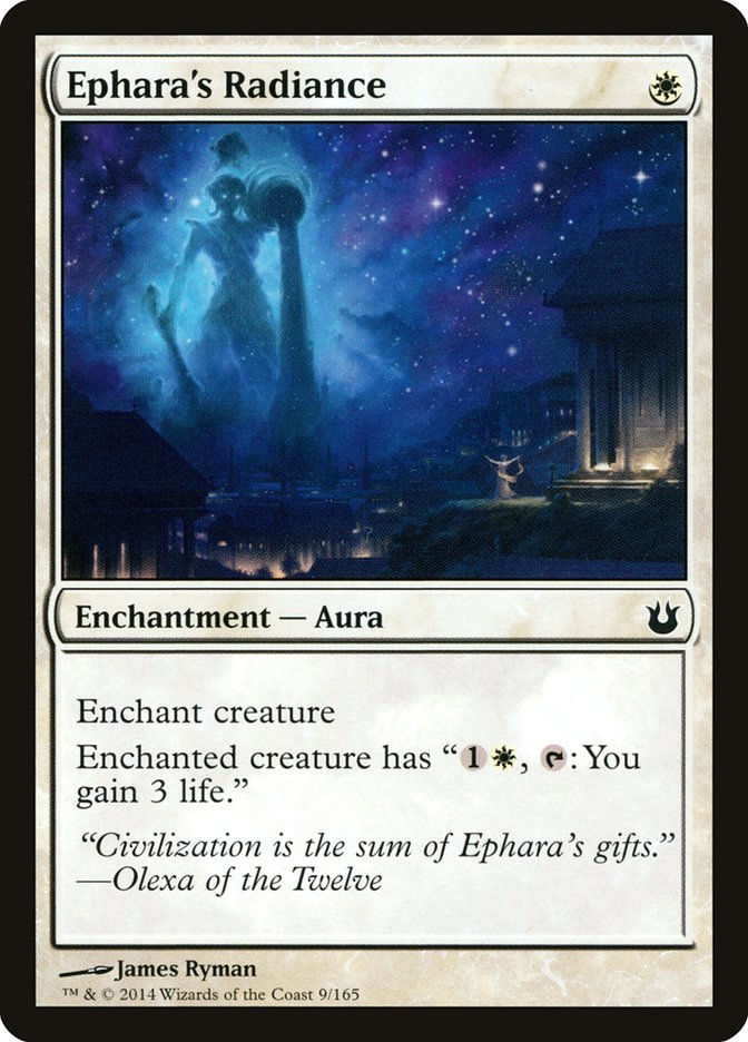 Ephara's Radiance - [Foil] Born of the Gods (BNG)