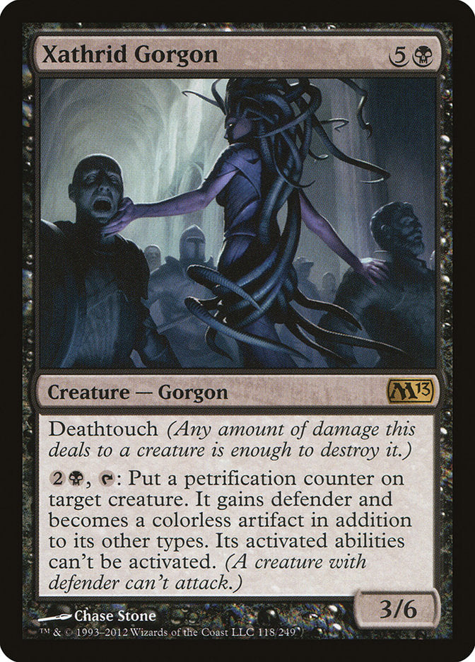 Xathrid Gorgon - [Foil] Magic 2013 (M13)