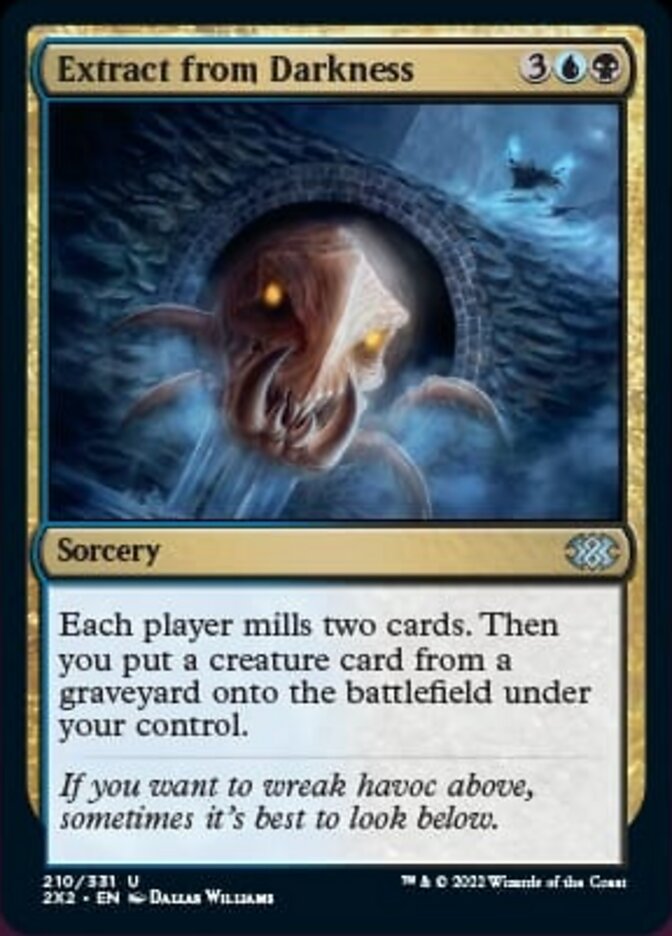 Extract from Darkness - [Foil] Double Masters 2022 (2X2)