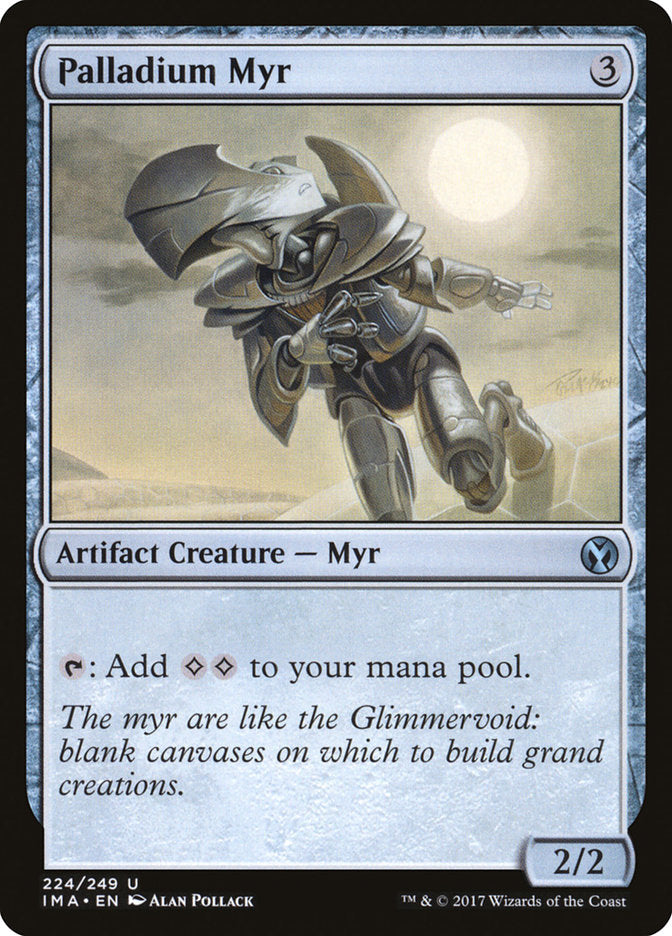 Palladium Myr - [Foil] Iconic Masters (IMA)