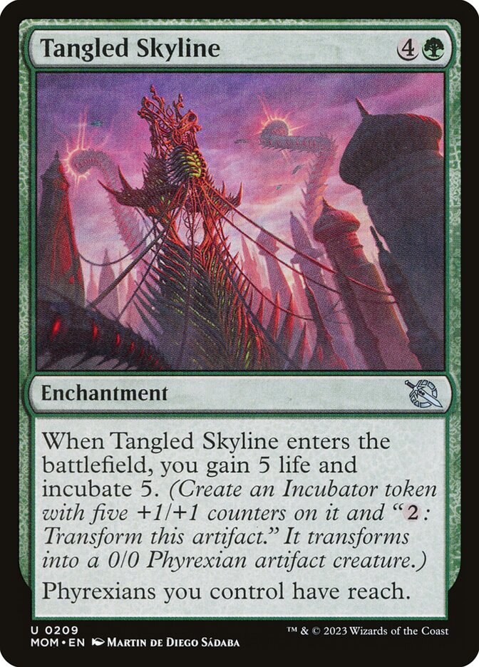Tangled Skyline - [Foil] March of the Machine (MOM)