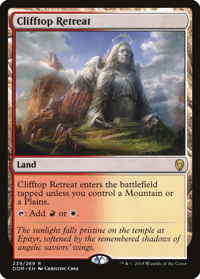 Clifftop Retreat - [Foil] Dominaria (DOM)