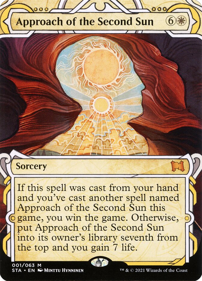 Approach of the Second Sun - [Etched] Strixhaven Mystical Archive (STA)