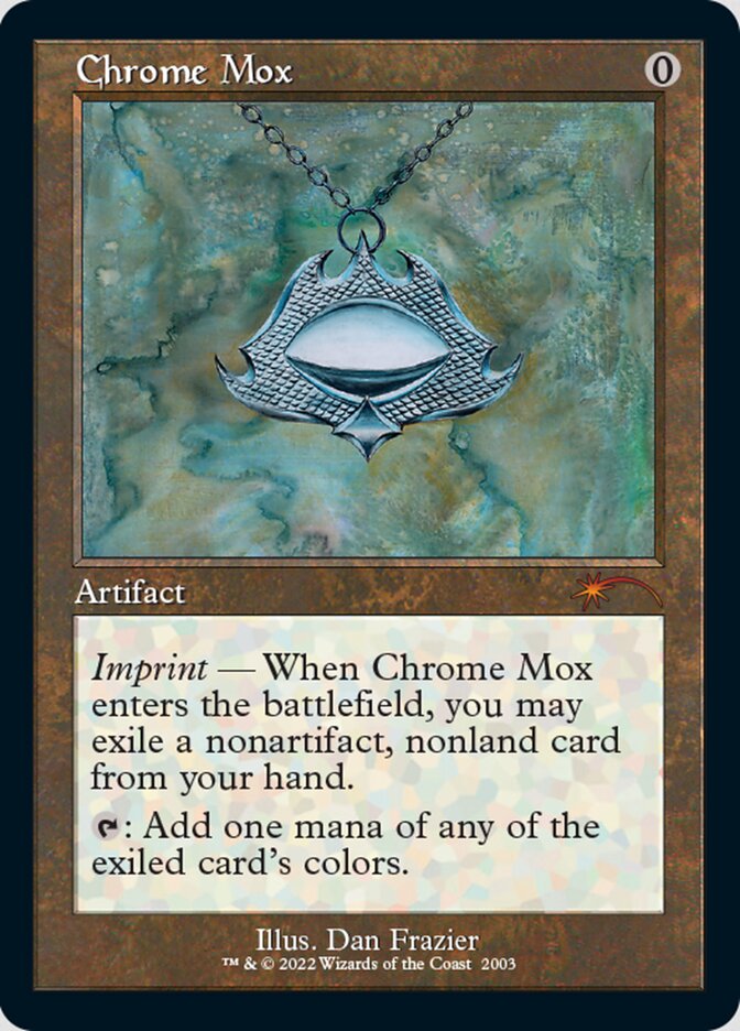 Chrome Mox - [Foil, Promo] Secret Lair 30th Anniversary Countdown Kit (SLC)