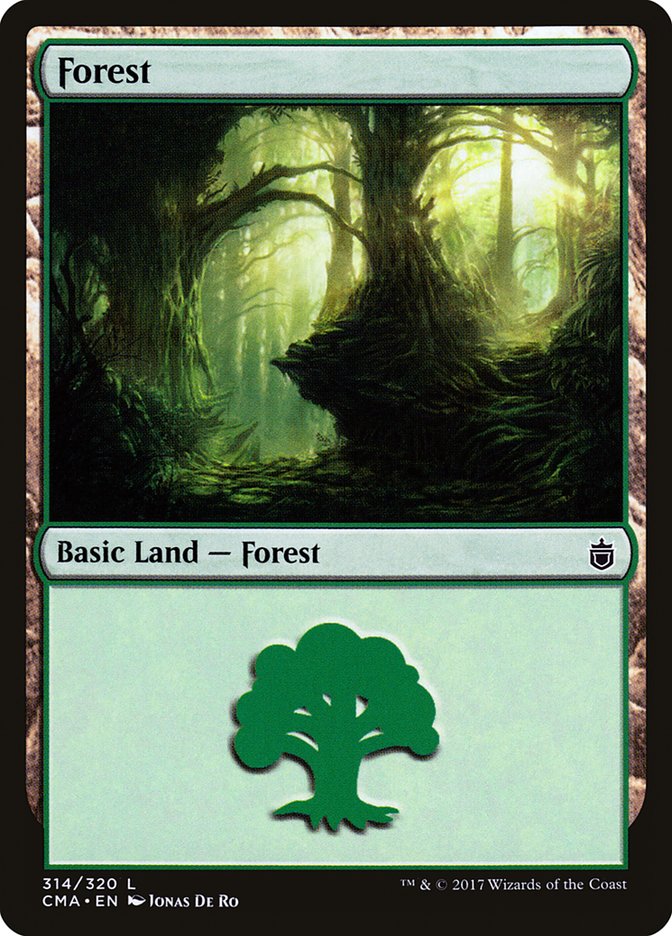 Forest (314) - Commander Anthology (CMA)