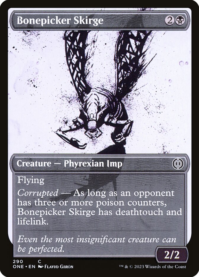 Bonepicker Skirge - [Showcase] Phyrexia: All Will Be One (ONE)