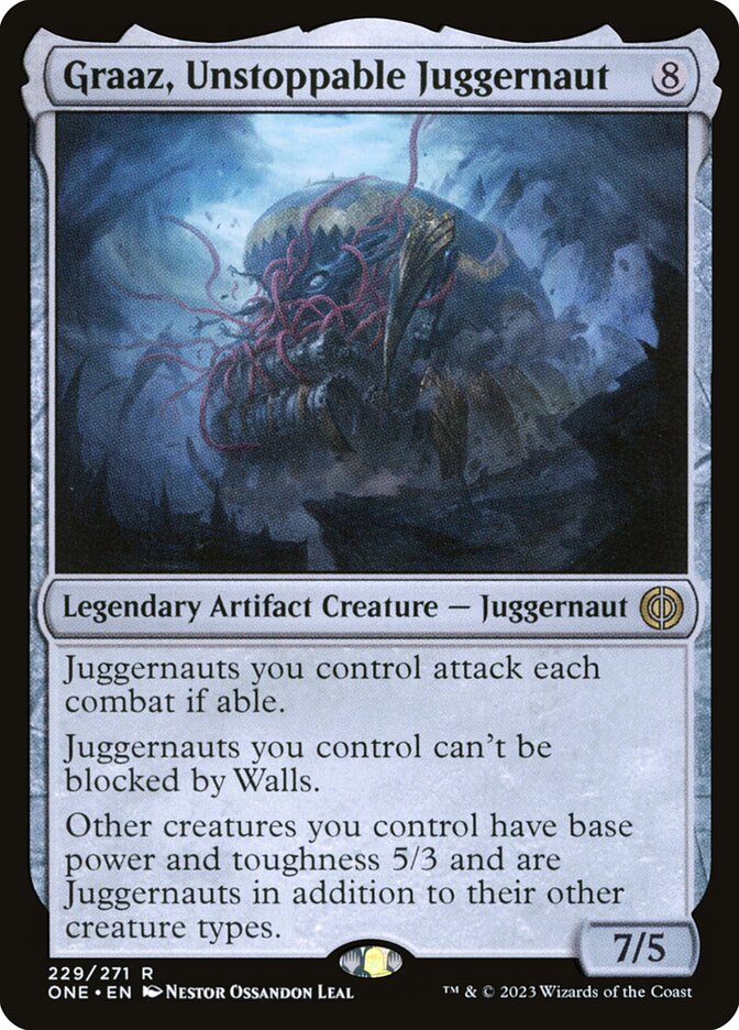 Graaz, Unstoppable Juggernaut - Phyrexia: All Will Be One (ONE)