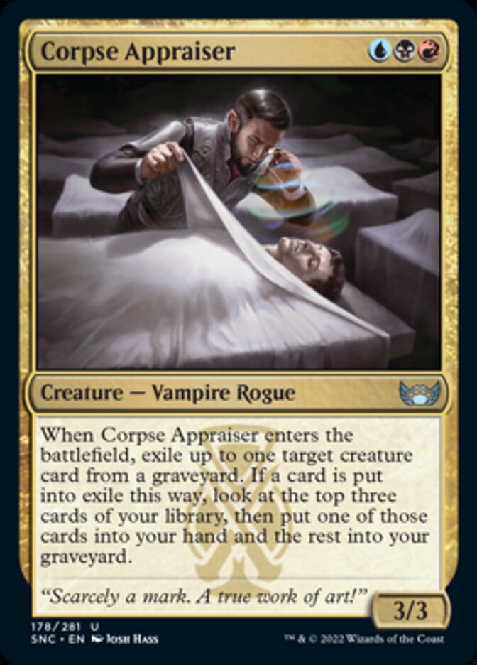 Corpse Appraiser - [Foil] Streets of New Capenna (SNC)