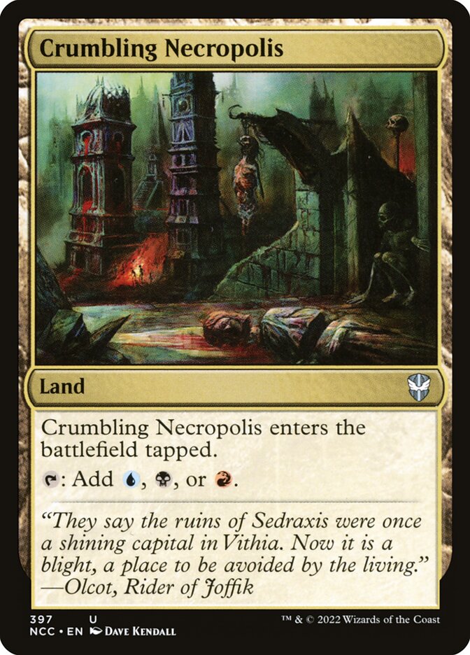 Crumbling Necropolis - [Foil] New Capenna Commander (NCC)