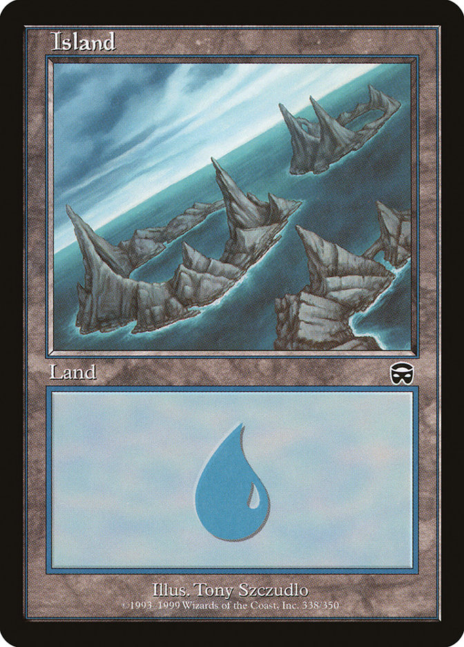 Island (338) - [Foil] Mercadian Masques (MMQ)