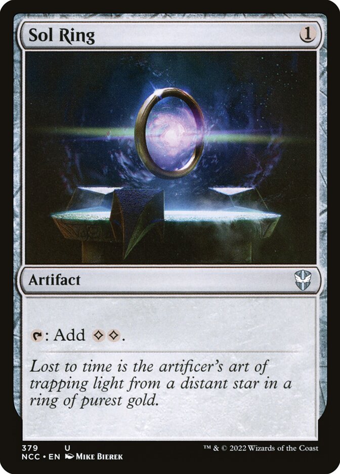 Sol Ring - [Foil] New Capenna Commander (NCC)