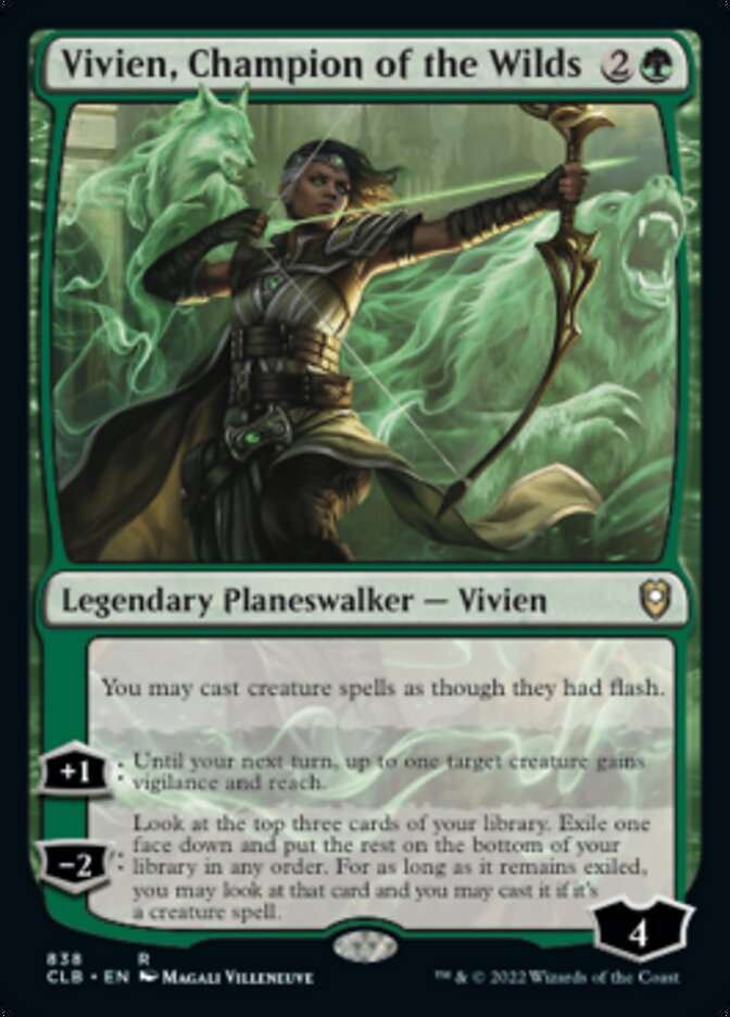 Vivien, Champion of the Wilds - Commander Legends: Battle for Baldur's Gate (CLB)