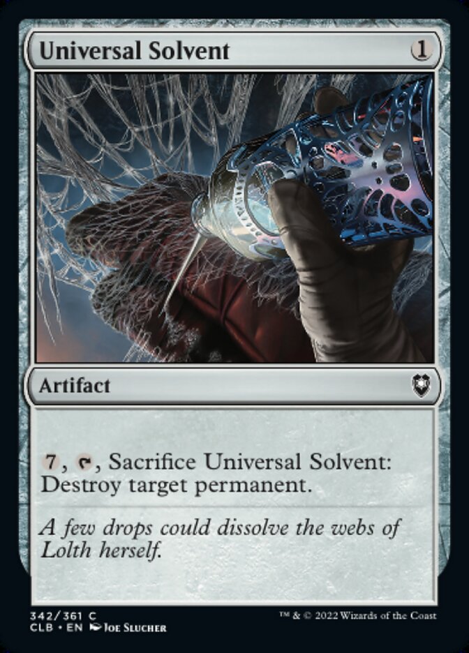 Universal Solvent - [Foil] Commander Legends: Battle for Baldur's Gate (CLB)