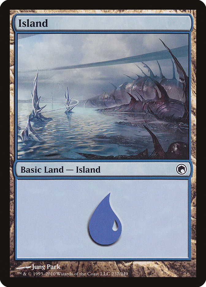 Island - Scars of Mirrodin (SOM)