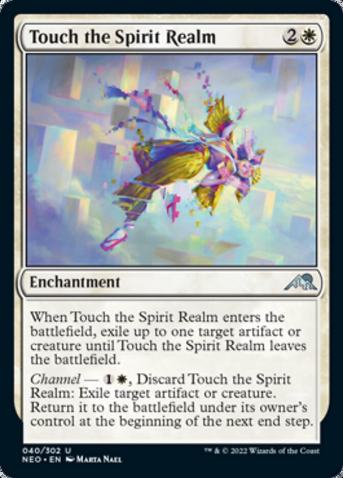 Touch the Spirit Realm - [Foil] Kamigawa: Neon Dynasty (NEO)