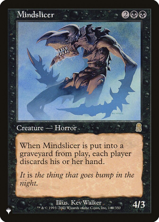 Mindslicer - [Foil, Retro Frame] The List (PLIST)