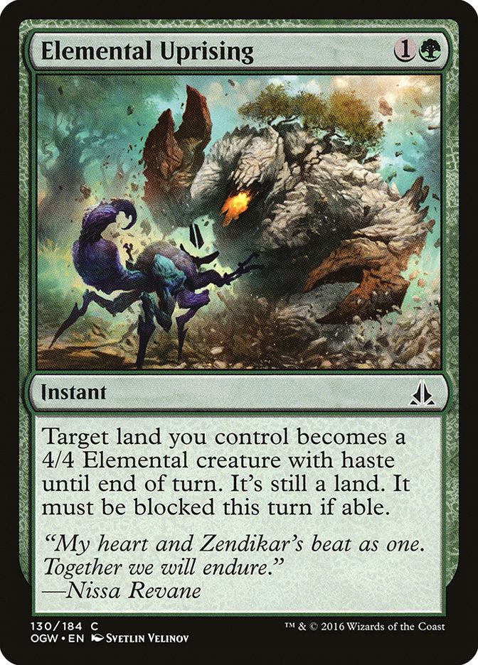 Elemental Uprising - [Foil] Oath of the Gatewatch (OGW)