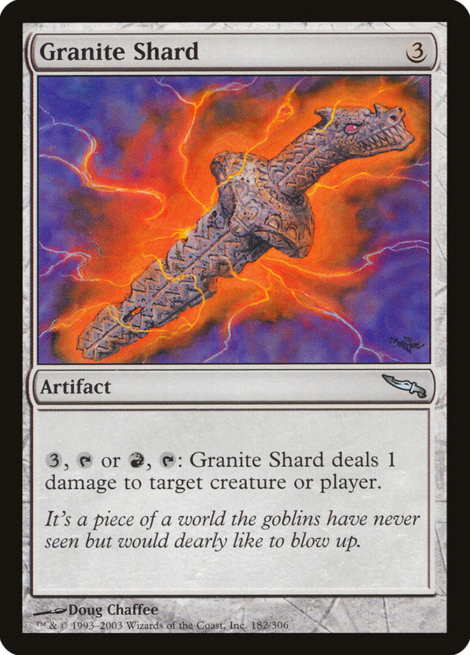 Granite Shard - [Foil] Mirrodin (MRD)