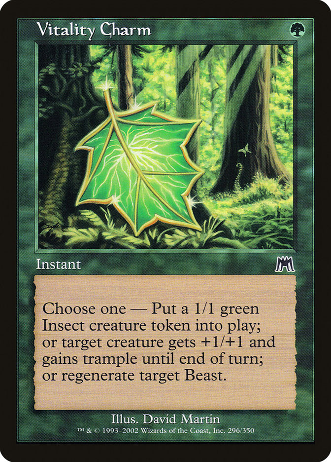 Vitality Charm - [Retro Frame] Onslaught (ONS)