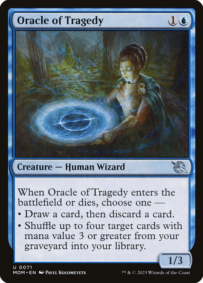 Oracle of Tragedy - [Foil] March of the Machine (MOM)