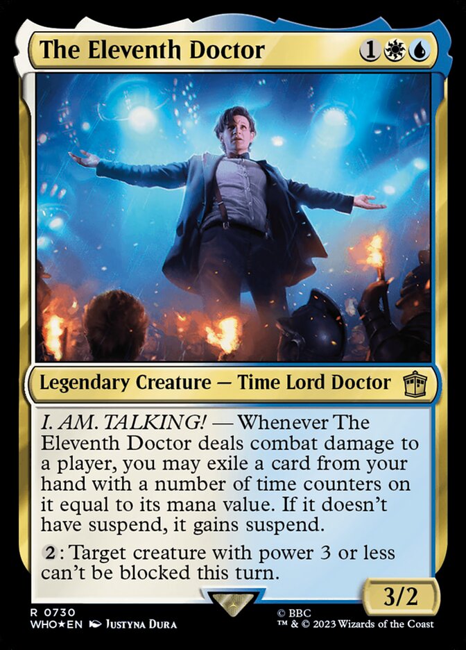 The Eleventh Doctor - [Surge Foil] Doctor Who (WHO)