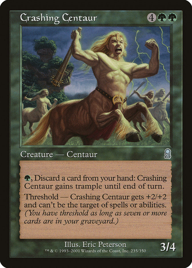 Crashing Centaur - [Foil, Retro Frame] Odyssey (ODY)