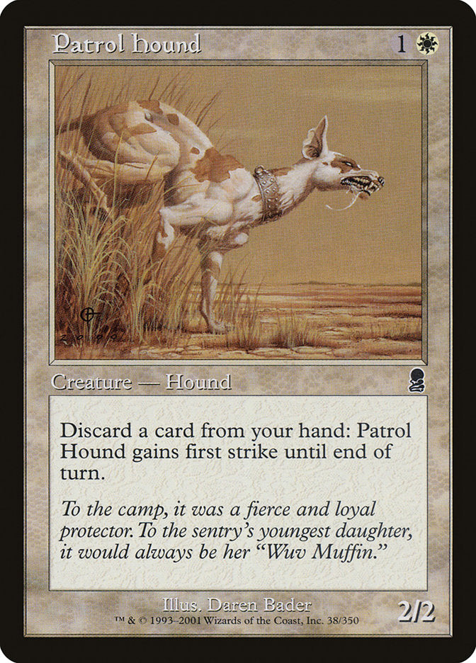 Patrol Hound - [Foil, Retro Frame] Odyssey (ODY)