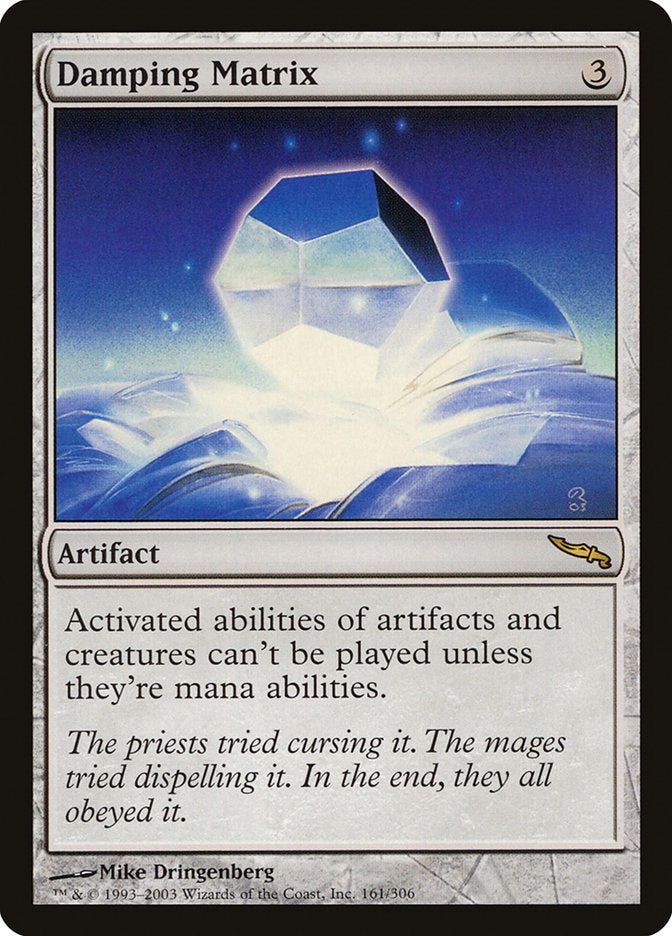 Damping Matrix - [Foil] Mirrodin (MRD)