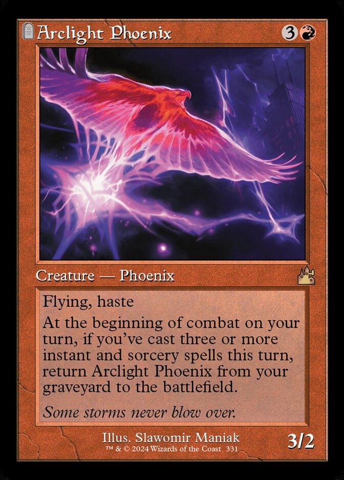 Arclight Phoenix - [Foil, Retro Frame] Ravnica Remastered (RVR)
