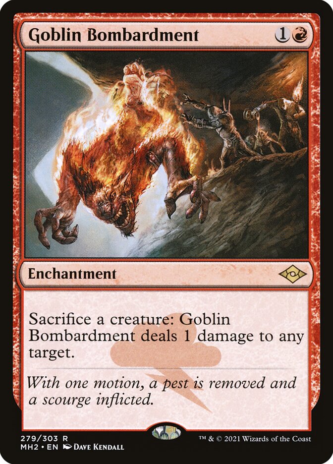 Goblin Bombardment - [Etched Foil] Modern Horizons 2 (MH2)