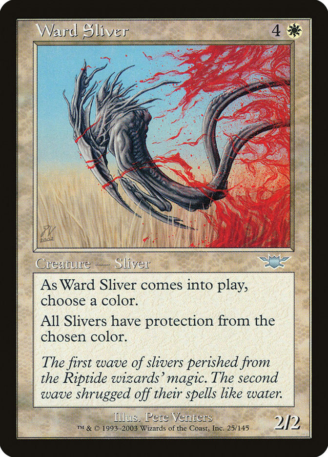 Ward Sliver - [Foil] Legions (LGN)