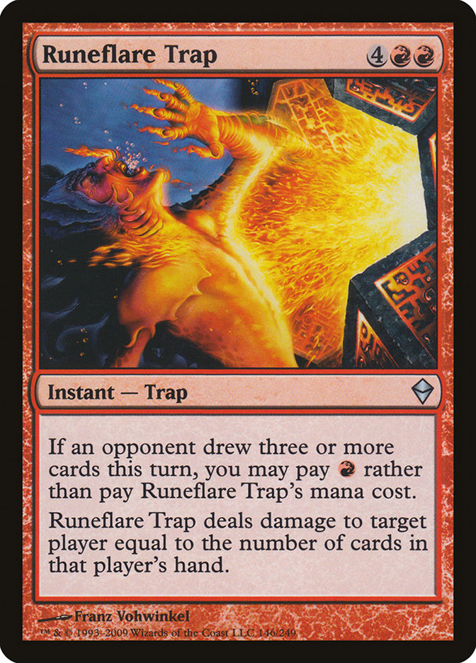 Runeflare Trap - [Foil] Zendikar (ZEN)