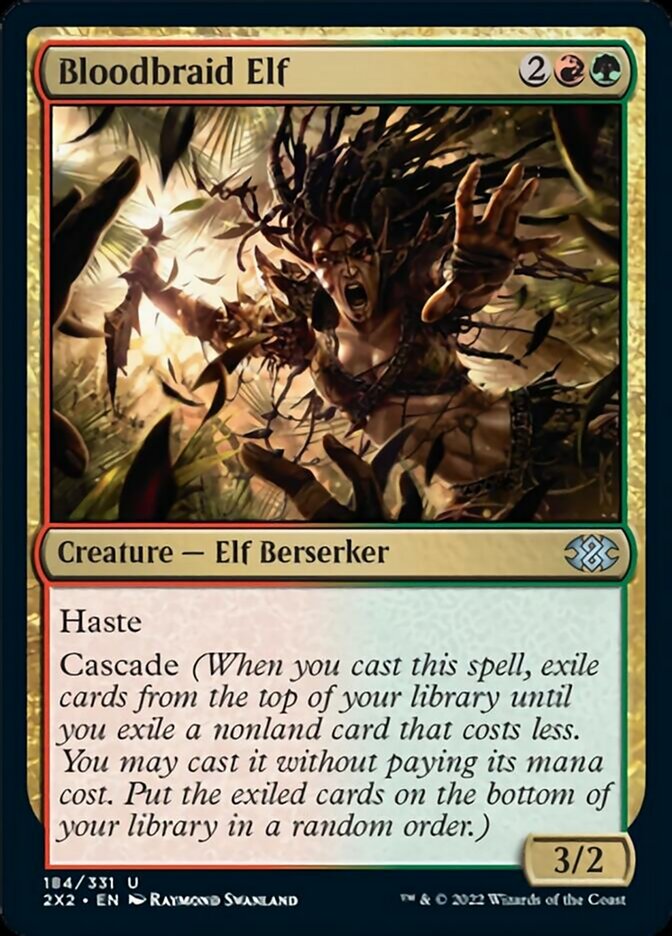 Bloodbraid Elf - [Foil] Double Masters 2022 (2X2)