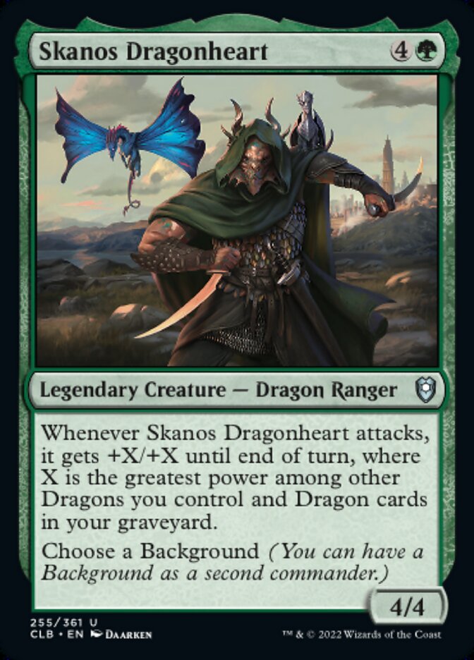 Skanos Dragonheart - [Foil] Commander Legends: Battle for Baldur's Gate (CLB)