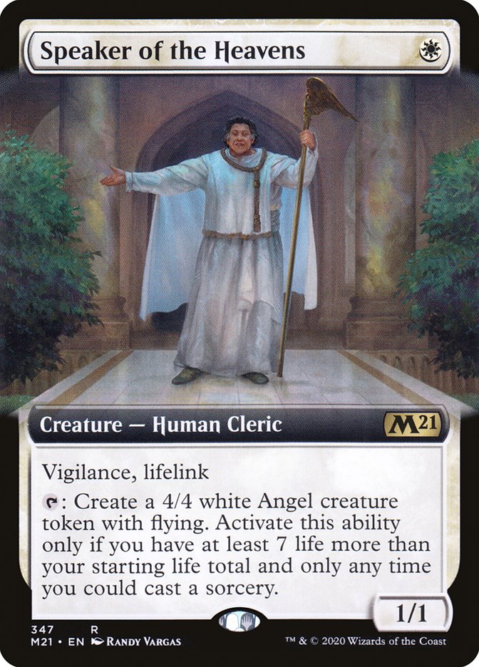 Speaker of the Heavens - [Foil, Extended Art] Core Set 2021 (M21)