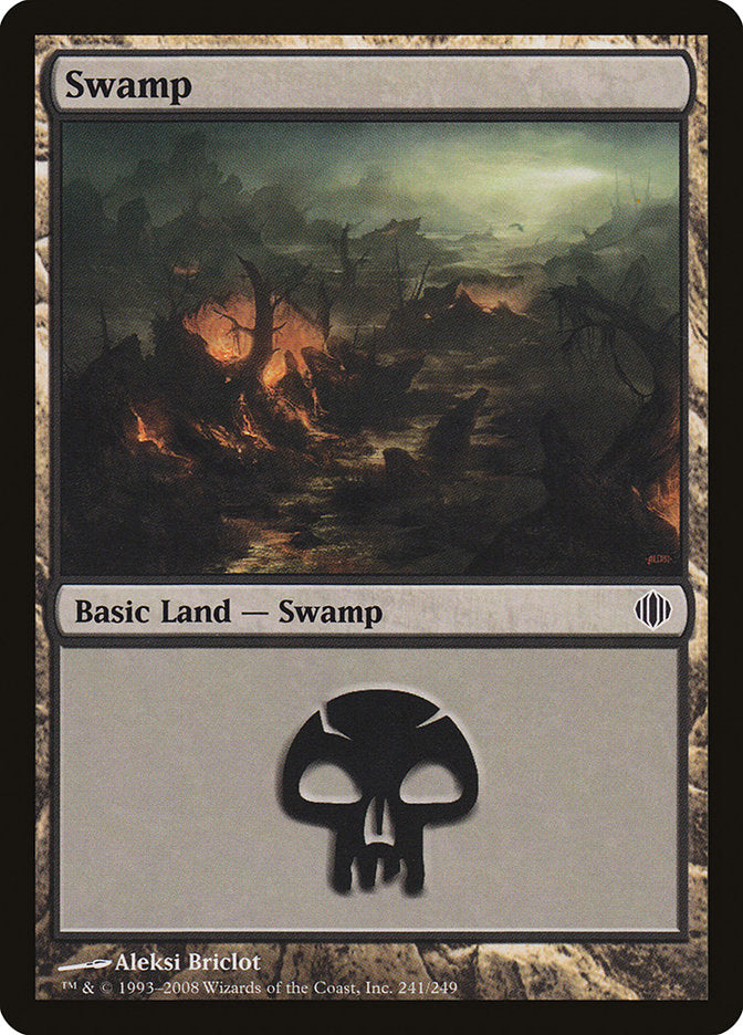 Swamp (241) - [Foil] Shards of Alara (ALA)