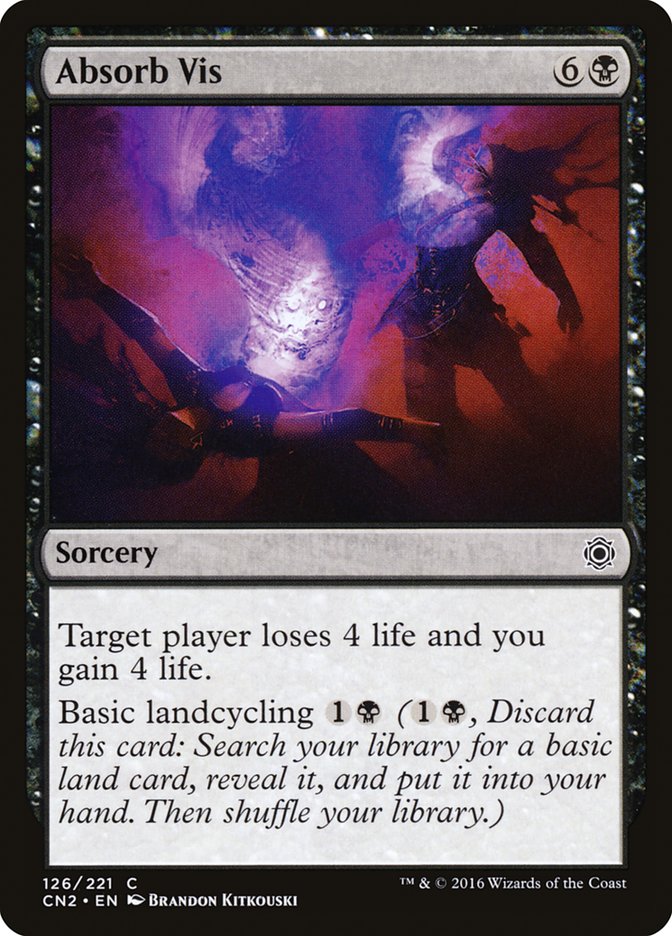 Absorb Vis - [Foil] Conspiracy: Take the Crown (CN2)